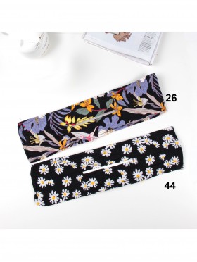 Floral Patterned Bun Maker/Bag Accent